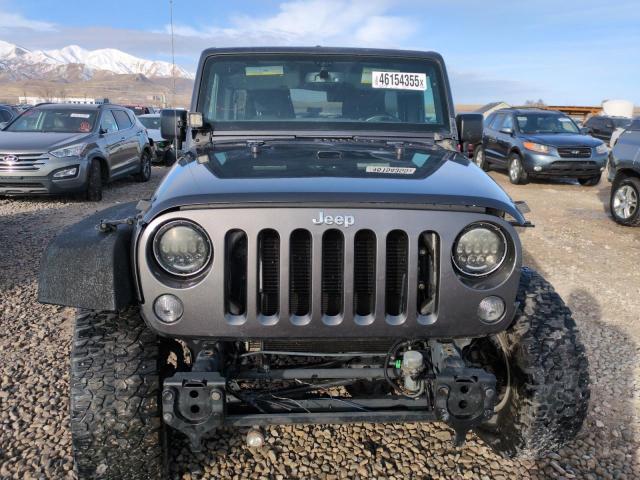 1C4BJWDG8HL527701 - 2017 JEEP WRANGLER U SPORT CHARCOAL photo 5