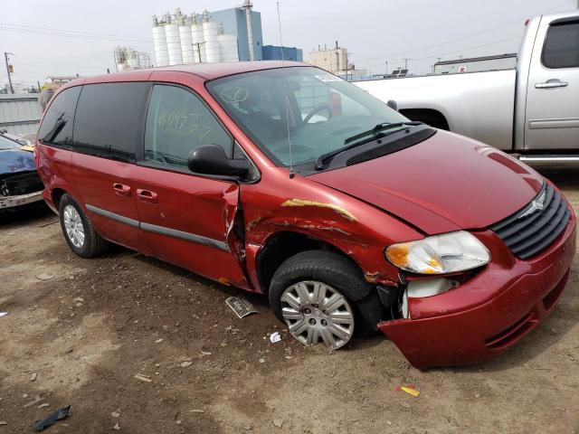 1A4GJ45R07B123235 - 2007 CHRYSLER TOWN & COU LX RED photo 4