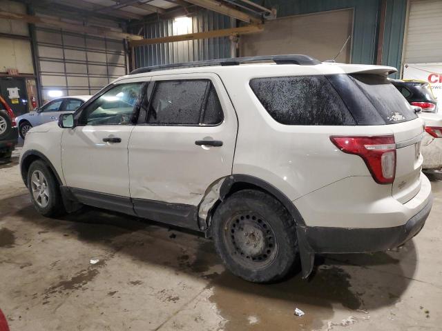 1FMHK7B87CGA35277 - 2012 FORD EXPLORER WHITE photo 2