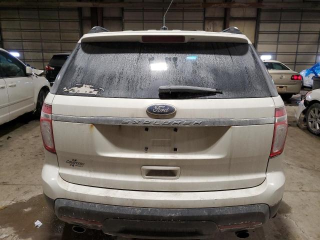 1FMHK7B87CGA35277 - 2012 FORD EXPLORER WHITE photo 6