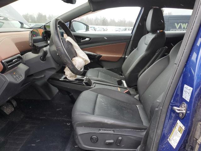 WVGUNPE23MP057257 - 2021 VOLKSWAGEN ID.4 PRO S BLUE photo 7