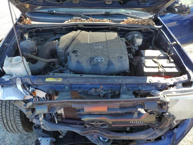 3TMJU4GN8FM180741 - 2015 TOYOTA TACOMA DOUBLE CAB PRERUNNER BLUE photo 11