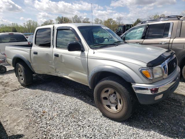 5TEGN92N94Z390888 - 2004 TOYOTA TACOMA DOUBLE CAB PRERUNNER SILVER photo 4