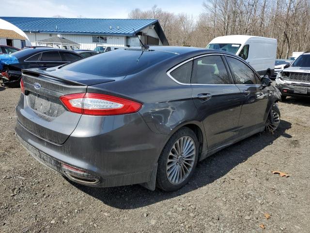 3FA6P0D97FR200967 - 2015 FORD FUSION TITANIUM GRAY photo 3