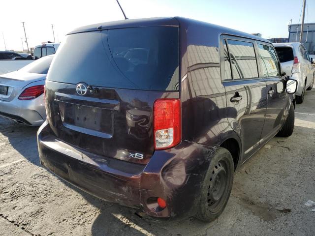 JTLZE4FE3C1144762 - 2012 TOYOTA SCION XB BURGUNDY photo 3