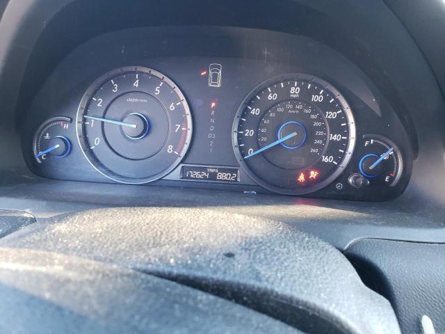 5J6TF2H5XCL007574 - 2012 HONDA CROSSTOUR EXL შავი ფოტო 9