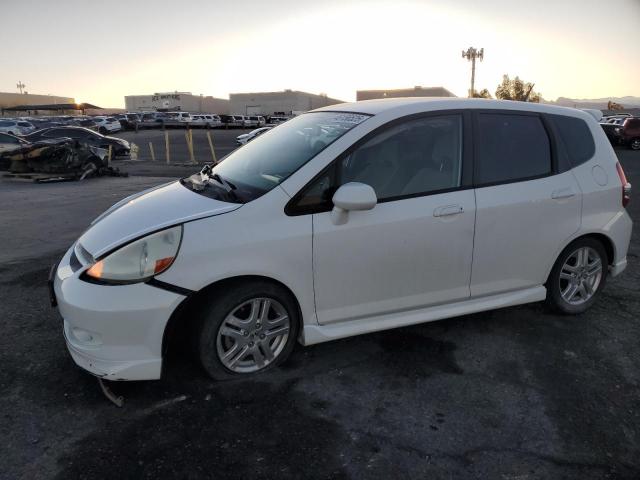 JHMGD38627S009874 - 2007 HONDA FIT S 白色 照片 1