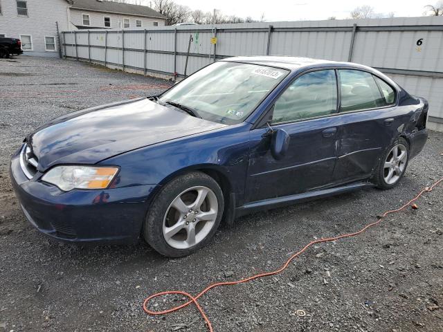 4S3BL626067218296 - 2006 SUBARU LEGACY 2.5I LIMITED BLUE photo 1