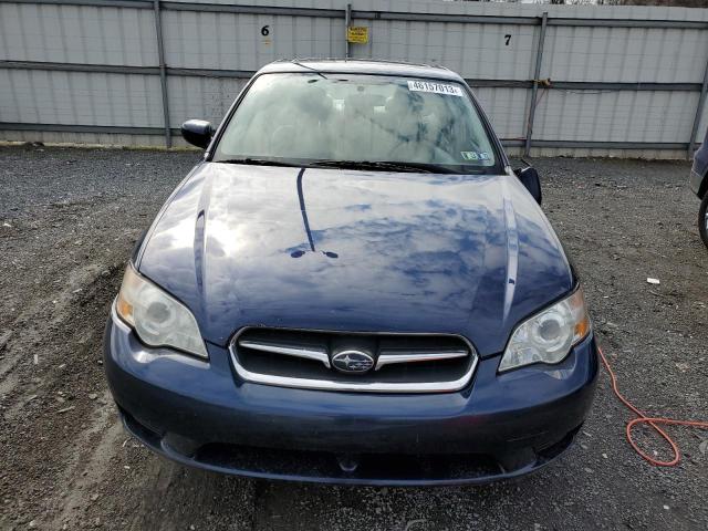 4S3BL626067218296 - 2006 SUBARU LEGACY 2.5I LIMITED BLUE photo 5