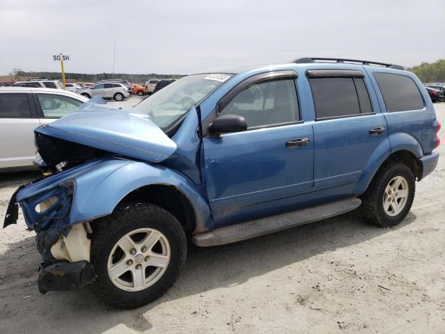 1D4HB48N54F161566 - 2004 DODGE DURANGO SLT BLUE photo 1