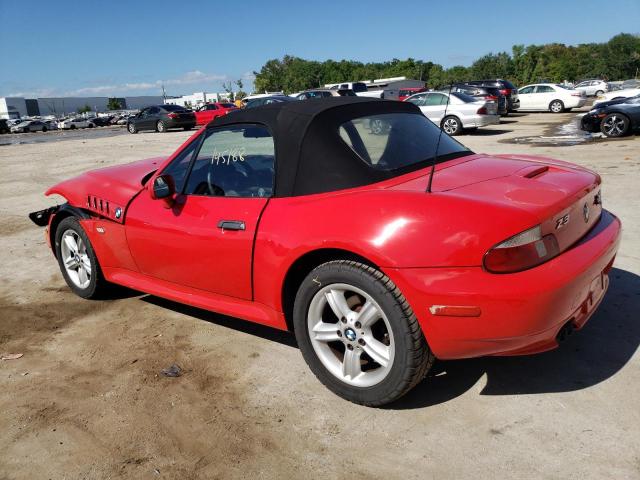 4USCH9344YLG03890 - 2000 BMW Z3 2.3 RED photo 2