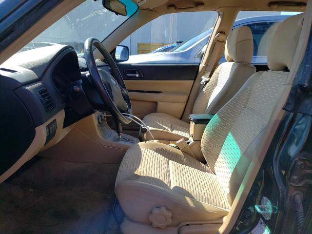 JF1SG65664H766123 - 2004 SUBARU FORESTER 2.5XS მწვანე ფოტო 7