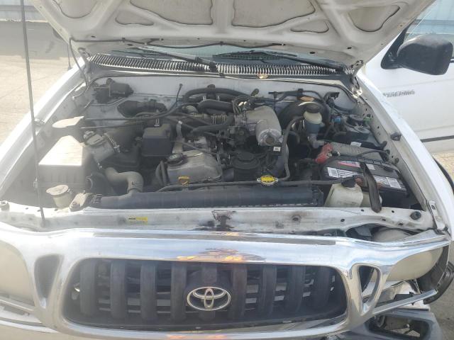 5TEGM92NX1Z760471 - 2001 TOYOTA TACOMA DOUBLE CAB PRERUNNER WHITE photo 11