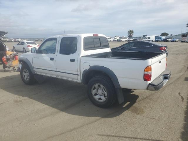 5TEGM92NX1Z760471 - 2001 TOYOTA TACOMA DOUBLE CAB PRERUNNER WHITE photo 2