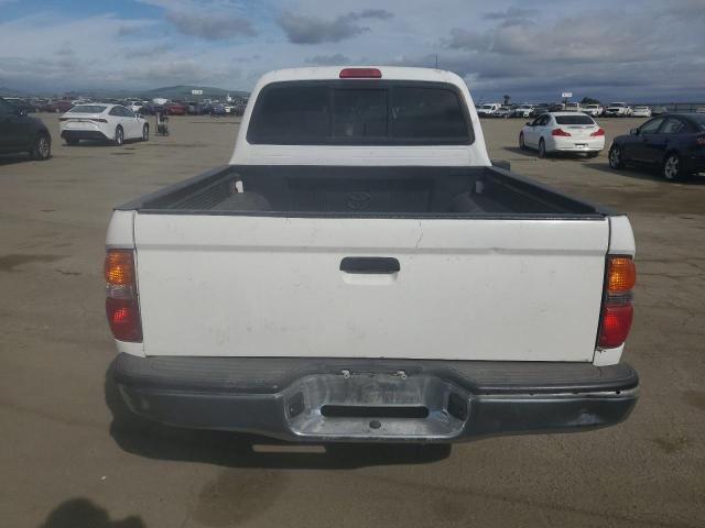 5TEGM92NX1Z760471 - 2001 TOYOTA TACOMA DOUBLE CAB PRERUNNER WHITE photo 6