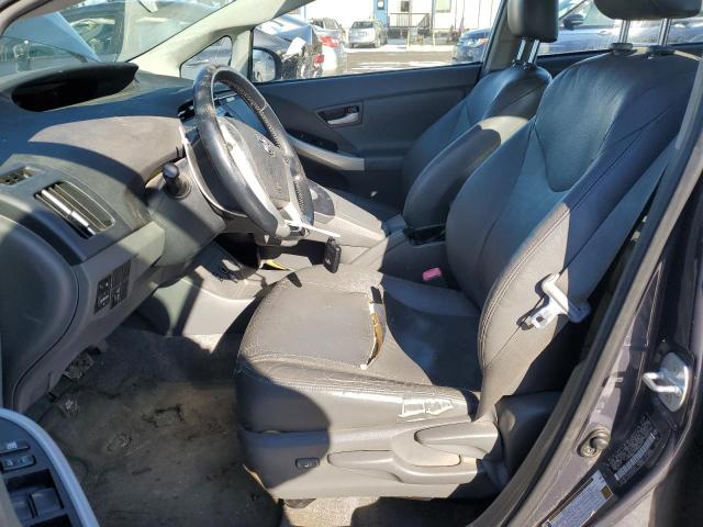 JTDKN3DU9A0026008 - 2010 TOYOTA PRIUS 灰色 照片 7