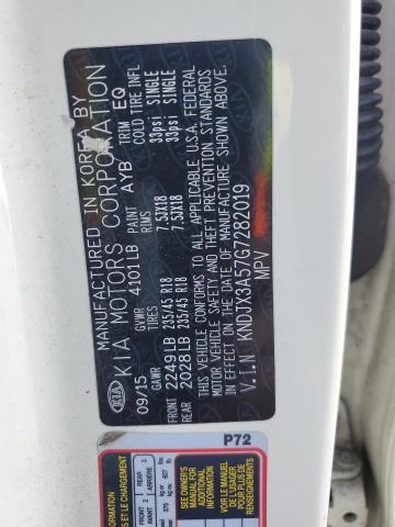 KNDJX3A57G7282019 - 2016 KIA SOUL ! WHITE photo 13