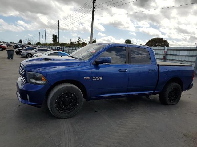 1C6RR6MT9FS676679 - 2015 RAM 1500 SPORT BLUE photo 1