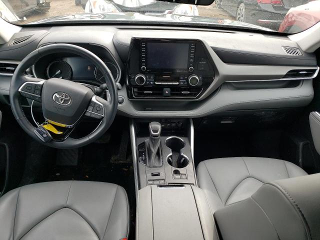 5TDHZRBH5MS533870 - 2021 TOYOTA HIGHLANDER XLE BLACK photo 8