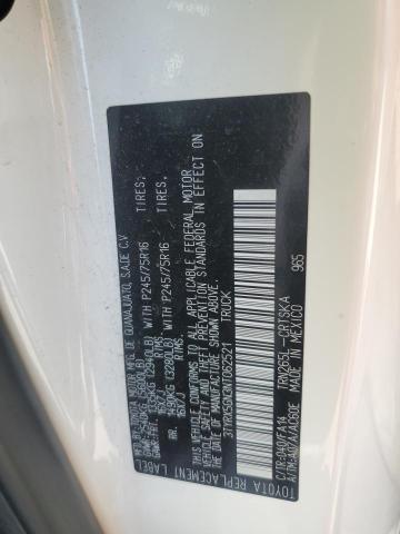 3TYRX5GN3NT062521 - 2022 TOYOTA TACOMA ACCESS CAB თეთრი ფოტო 13