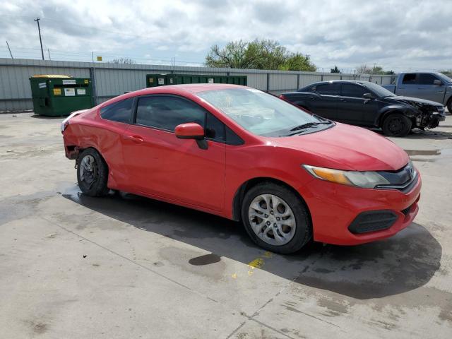 2HGFG3B59EH501182 - 2014 HONDA CIVIC LX RED photo 4