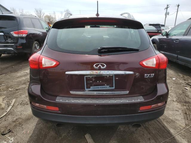 JN1BJ0HR3DM480903 - 2013 INFINITI EX37 BASE MAROON photo 6