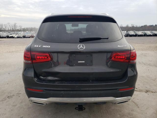 W1N0G8EB7MV285348 - 2021 MERCEDES-BENZ GLC 300 4MATIC GRAY photo 6