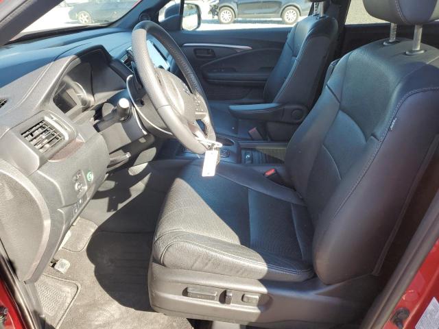 5FNYF7H50NB005413 - 2022 HONDA PASSPORT EXL RED photo 7