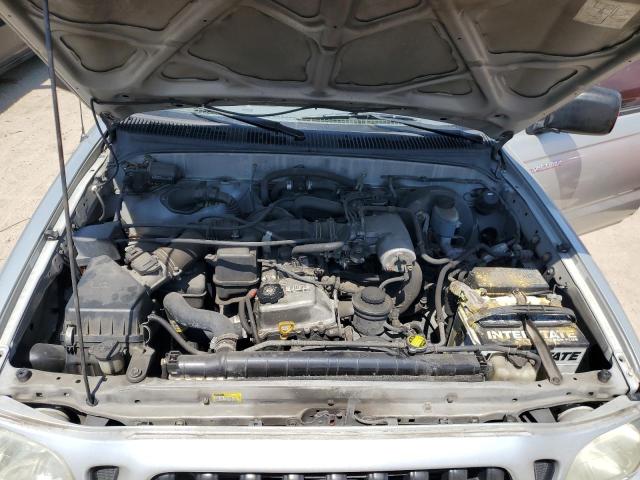 5TEGM92N52Z105930 - 2002 TOYOTA TACOMA DOUBLE CAB PRERUNNER SILVER photo 11
