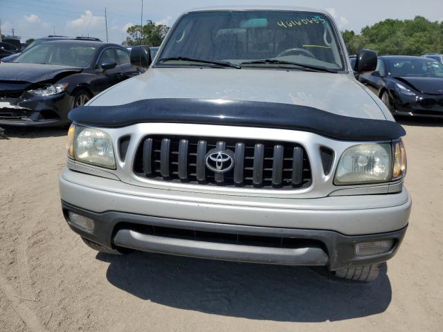 5TEGM92N52Z105930 - 2002 TOYOTA TACOMA DOUBLE CAB PRERUNNER SILVER photo 5