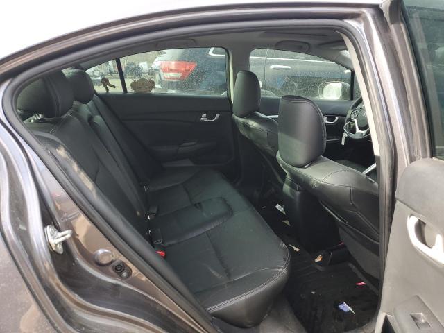2HGFB2F96FH541971 - 2015 HONDA CIVIC EXL CHARCOAL photo 10