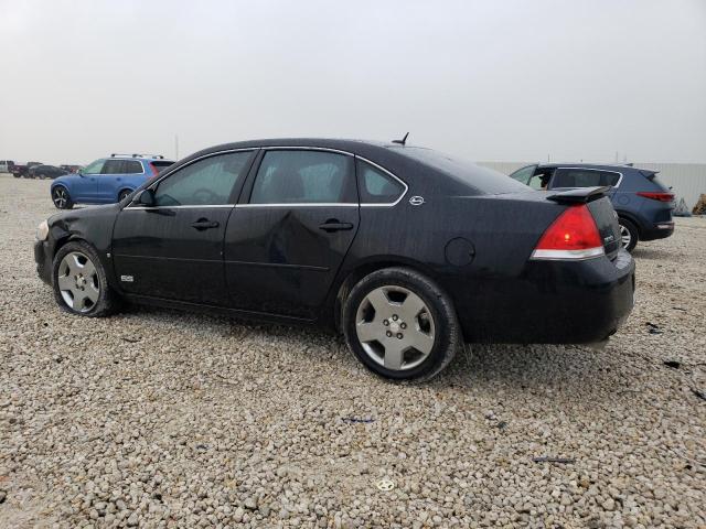 2G1WD58C789256544 - 2008 CHEVROLET IMPALA SUPER SPORT BLACK photo 2