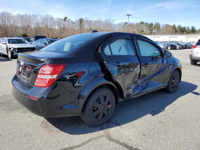 1G1JB5SBXL4141951 - 2020 CHEVROLET SONIC LS 黑色 照片 3