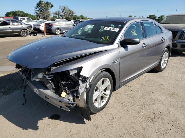 1FAHP2E84EG133762 - 2014 FORD TAURUS SEL GRAY photo 1