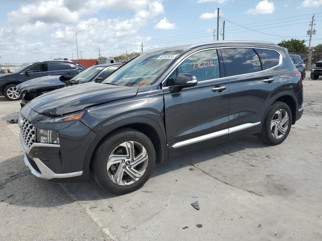 5NMS64AJ1MH346280 - 2021 HYUNDAI SANTA FE SEL GRAY photo 1