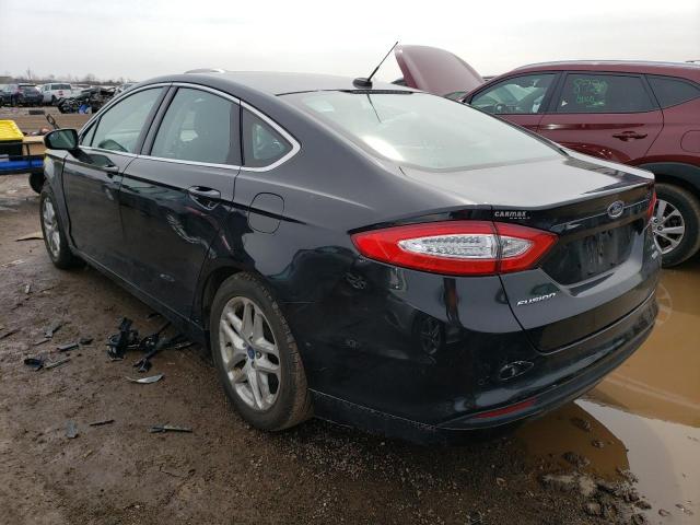 3FA6P0HR9DR359173 - 2013 FORD FUSION SE BLACK photo 2