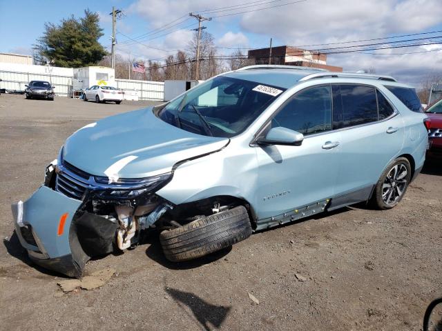 2GNAXXEV5N6136899 - 2022 CHEVROLET EQUINOX PREMIER TEAL photo 1