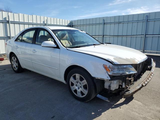 5NPET46C69H524033 - 2009 HYUNDAI SONATA GLS WHITE photo 4