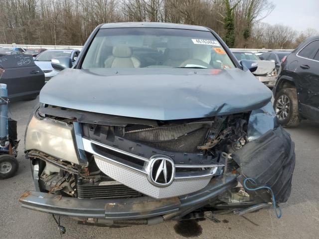 2HNYD28218H521321 - 2008 ACURA MDX TEAL photo 5