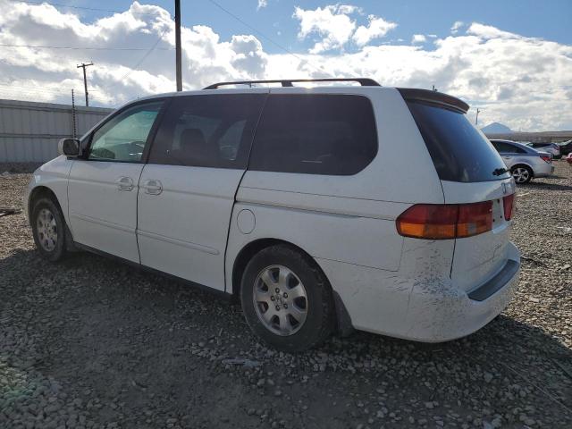 5FNRL18624B121956 - 2004 HONDA ODYSSEY EX WHITE photo 2