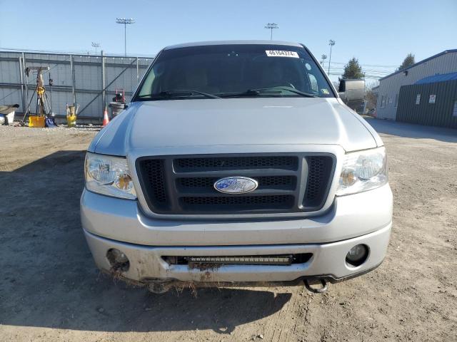 1FTRX14W56NB84743 - 2006 FORD F150 SILVER photo 5