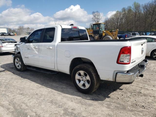 1C6RREBT5KN700949 - 2019 RAM 1500 BIG HORN/LONE STAR WHITE photo 2