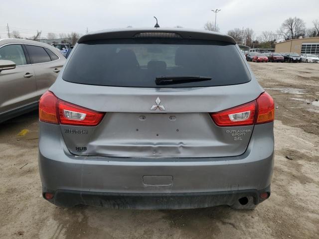 4A4AP3AW7FE037622 - 2015 MITSUBISHI OUTLANDER ES GRAY photo 6