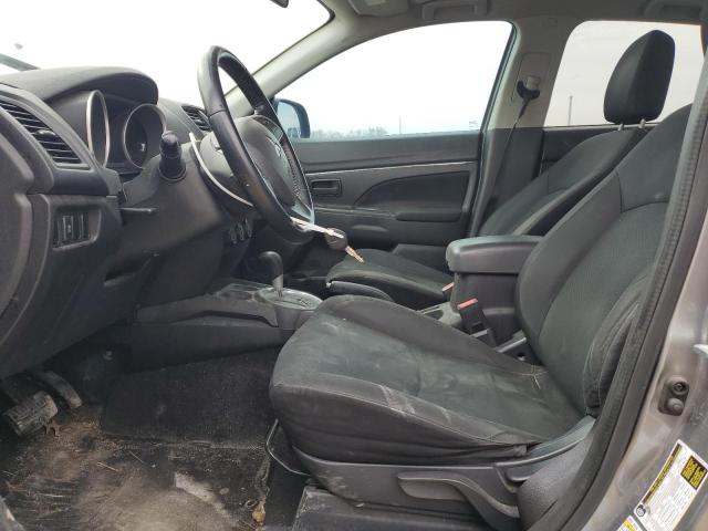 4A4AP3AW7FE037622 - 2015 MITSUBISHI OUTLANDER ES GRAY photo 7