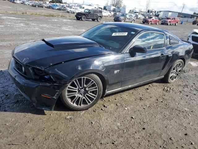 1ZVBP8CH0A5105918 - 2010 FORD MUSTANG GT BLACK photo 1