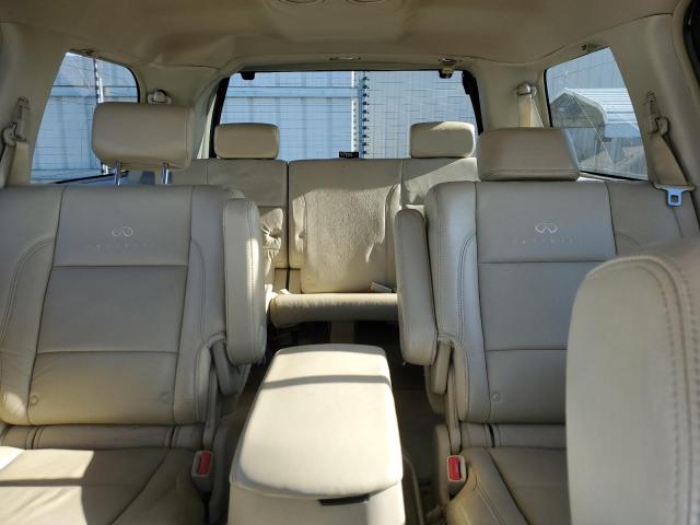 5N3AA08C78N901352 - 2008 INFINITI QX56 WHITE photo 10