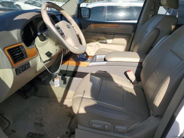 5N3AA08C78N901352 - 2008 INFINITI QX56 WHITE photo 7