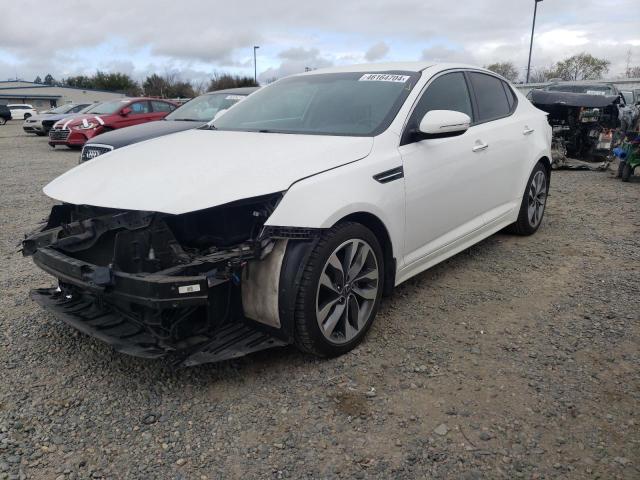 5XXGR4A78EG269747 - 2014 KIA OPTIMA SX WHITE photo 1