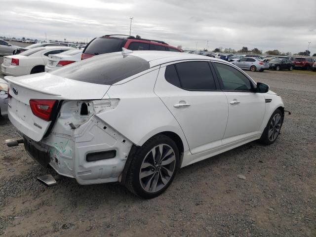 5XXGR4A78EG269747 - 2014 KIA OPTIMA SX WHITE photo 3