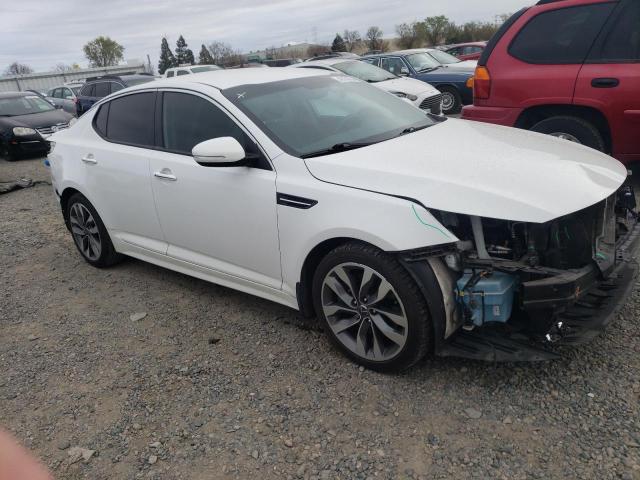 5XXGR4A78EG269747 - 2014 KIA OPTIMA SX WHITE photo 4